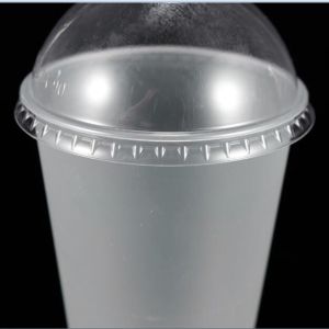 500ml Round Clear Plastic PP Cup Containers With Lids Eco Friendly Drinking Cups