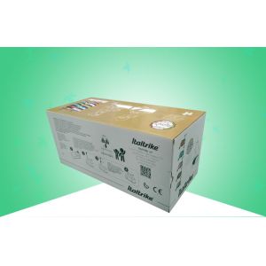 Corrugated Paper Packaging Boxes Offset Printing For Packing Kid Bike / Scooter