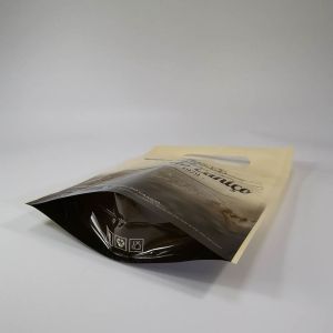 260mmx200mm 90 Micron Stand Up Pouch With Handle