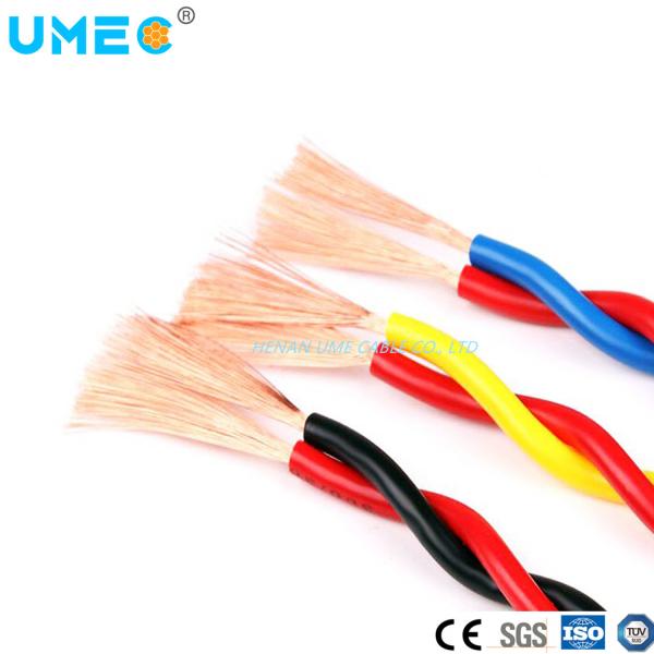 Buy Twin Color Twisted 2 Core PVC Coated Electric Wire and Cable for Customer Requirements at wholesale prices