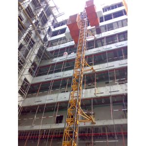 Industrial Construction Hoist Elevator Transport Platforms