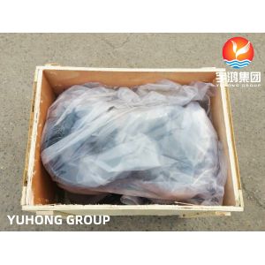 ASTM A234 WP11 Equal Tee , Carbon Steel Butt-Weld Fitting , Black Paint Rust