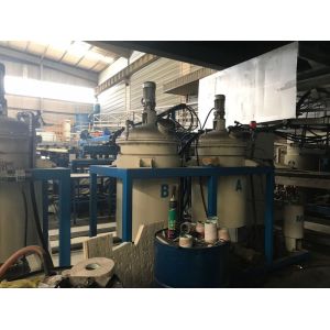 Discontinuous PU Sandwich Panel Machine , PU Sandwich Panel Making Machine