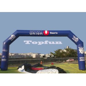 Customized 10m Range Inflatable Arches / Archway for Christmas Advertising