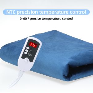 Graphene Sheet Washable Electric Heated Blanket , 24V Self Heating Blanket