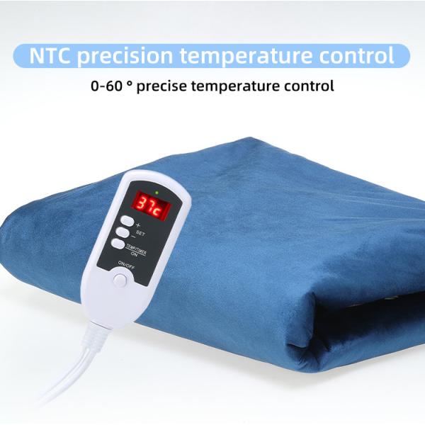 Buy Graphene Sheet Washable Electric Heated Blanket , 24V Self Heating Blanket at wholesale prices