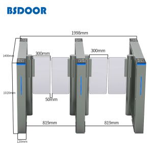 Optical Speed Gate Turnstile