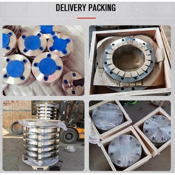 Raised Face Forged Carbon Steel Blind Flange For Industrial Building ASTM A105 / RST 37