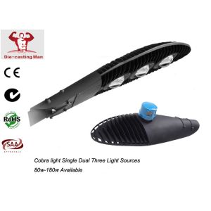 High Lumen 150w 180w Cobra COB High Power Street Light Outdoor Waterproof IP66