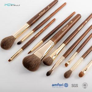 22pcs Wooden Handle Private Label Makeup Brush Set