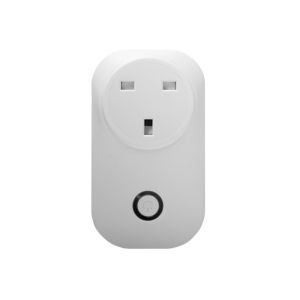 Smartphone App Controlled Power Outlet , UK Home Wifi Power Socket With Amazon
