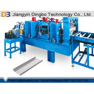 Automatic Adjust 76mm Shaft C Channel Cable Tray Making Machine