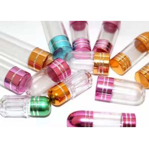 Black 2g Plastic Bottle With Metal Cap 12mm Bullet Shell