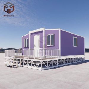 China Earthquake Resistant Prefab Homes with Plywood Floors and Insulation on sale
