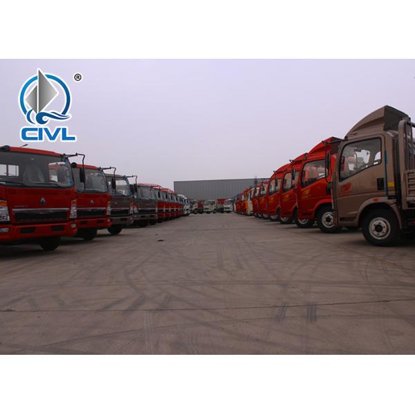 Hw76 Cabin Mobile Light Duty Commercial Trucks Fence Cargo Truck Colour white /red