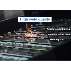 Cylindrical lithium battery pack aluminum nickel busbar prism battery laser