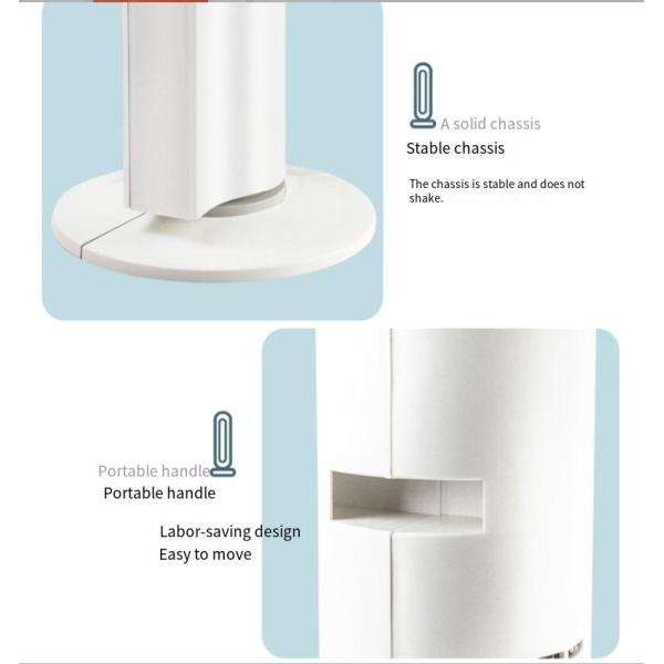 Single Cold Home Tower Fan with Intelligent Remote Control and Strong Air Flow 3kg