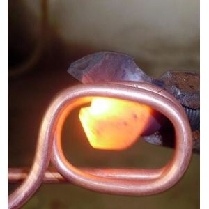 Metal Electric Heating Welding Induction Brazing Machine 220V High Frequency