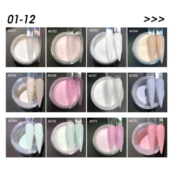 Wholesale of high-quality Manufacturer Customized Colorful 3 In 1 Acrylic Powder