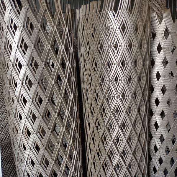 Buy TLWY 1.2mm Galvanized Flattened Expanded Metal Sheet Steel Mesh For Runways at wholesale prices
