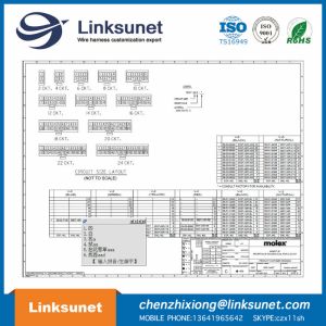 39 - 01 - 2100 MOLEX Mini Fit Jr Connector Receptacle Dual Row 10 Circuits