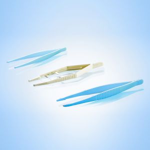 Steriled Tweezers Medical Plastic Disposable Tweezers