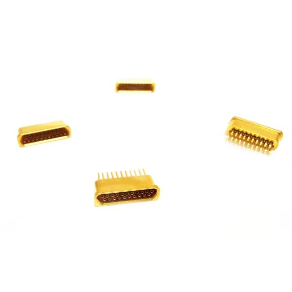 Aluminum Alloy Hermetic Socket J30J Series Connector Gold Plating