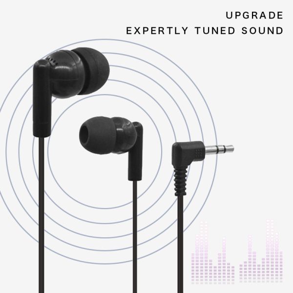 Sensitivity 104±10%DB Wired In-Ear Earphone with 3.5mm Jack and Fashionable Multi Color Earbuds