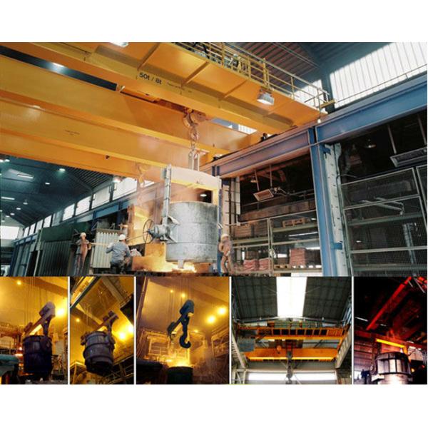 8~110m Lifting Heavy Steel Ladle Crane For Steelmaking Customized Span