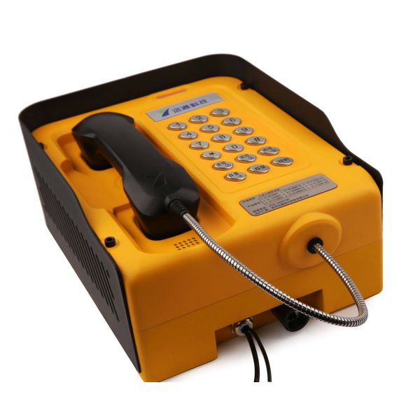Industrial Weatherproof Telephone with Optional Camera Digital Display and