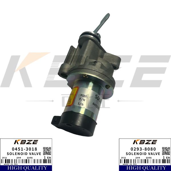 04513018 02938080 DEUTZ BF4M2012C ENGINE 12V FLAMEOUT SOLENOID FOR VOLVO EXCAVATOR