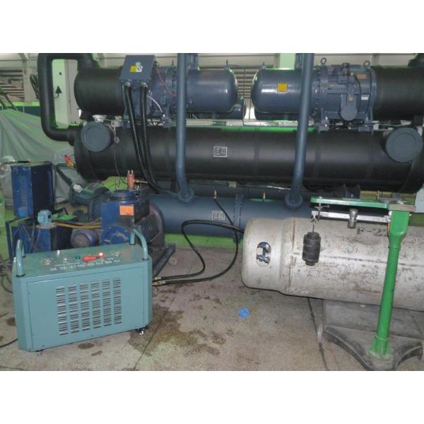 2HP Freon Recovery Machine R134a Refrigerant Vapor Recovery Charging Machine Ac Recycling Charging Equipment