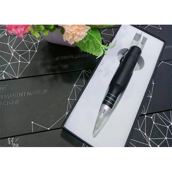 Black Permanent Makeup Tattoo Eyebrow Pen Machine For Eyebrow / Lip Tattoo