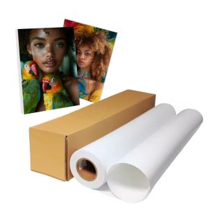 Pigment Inkjet RC 240gsm Photo Paper Roll With Resin Coating