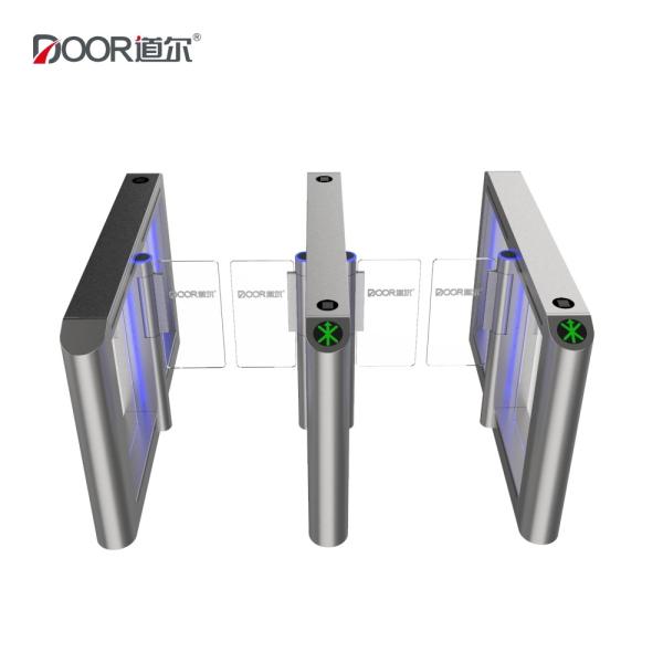 Buy Retractable 200w 1100mm Width Adjustable Barrier Gate 40personal/min at wholesale prices
