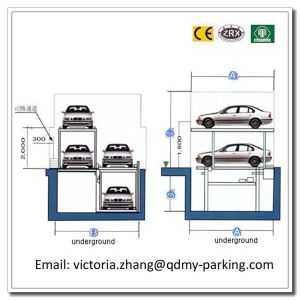 2-3 Levels Underground Car Parking Lift Pit Parking Mechanical Carport Parking Lift