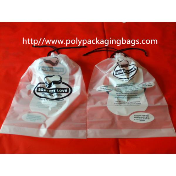 Buy Moisture Resistant Drawstring Plastic Bags / Drawstring Storage Bags at wholesale prices