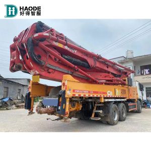 Powerful HAODE Sany SYM5337THB 52m Mortar Concrete Pump Truck Boom Concrete