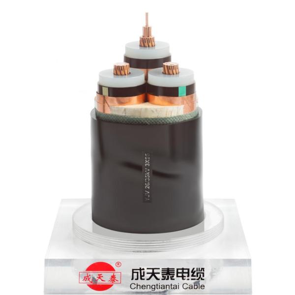N2XSEY 6/10 (12) kV,3 Copper Core, XLPE Insulated with PVC sheath  Medium Voltage Power Cable