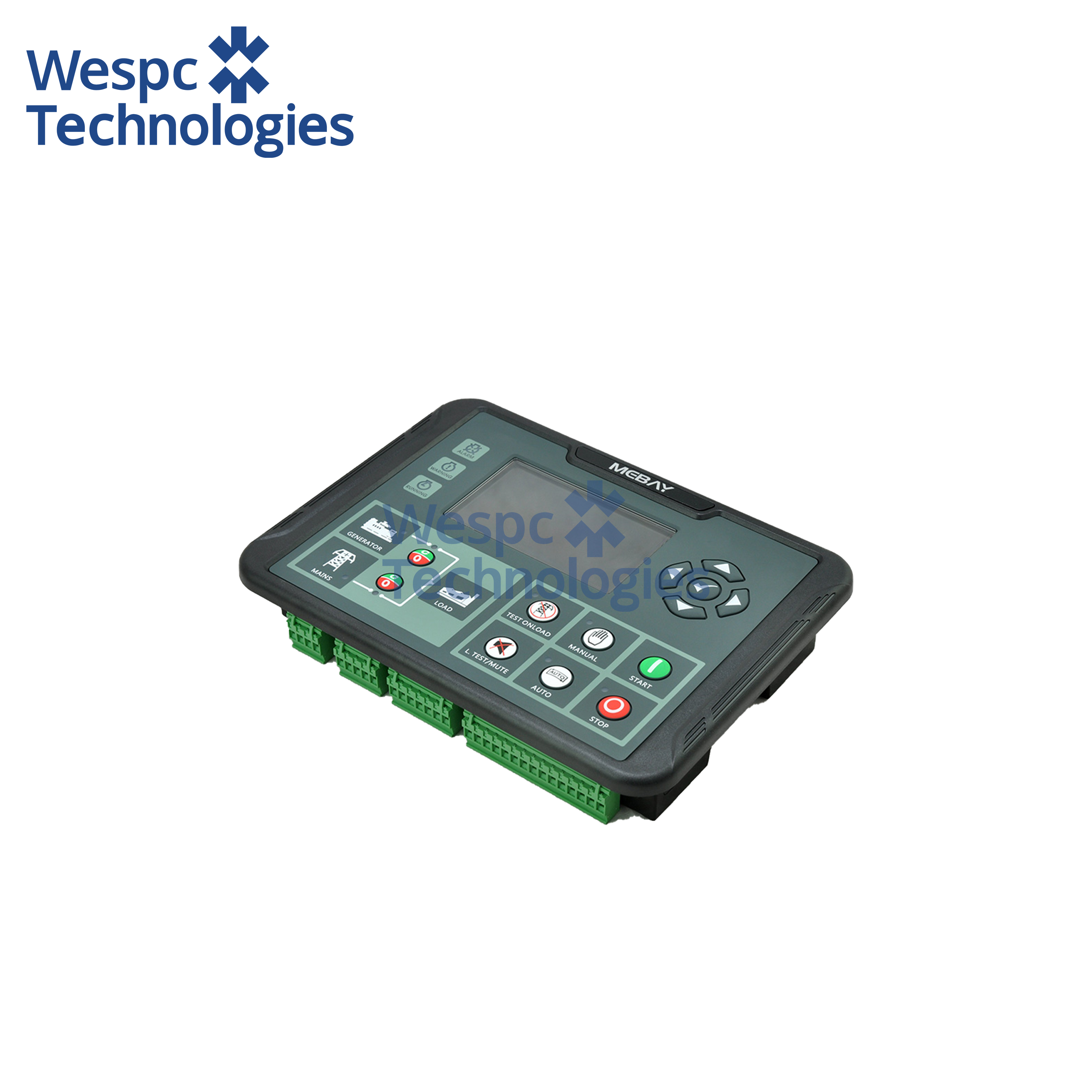 WESPC Original DC82D MK3 Generator AMF Control Unit with LCD Display