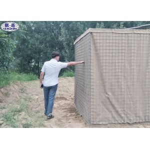 Weld Gabion Barrier Heavy Hot Dipped Galvanized Feature ISO Certification