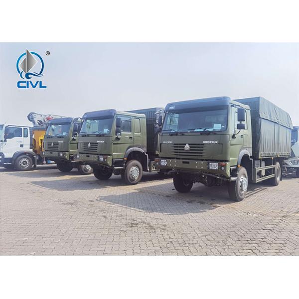 Buy SINOTRUK HOWO Heavy Cargo Trucks 290HP  WD615. 92C engine 4x4 ZZ2167M4327C1 at wholesale prices