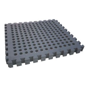 China Safety Black 12mm 1/2 Outdoor Interlocking Foam Mats on sale