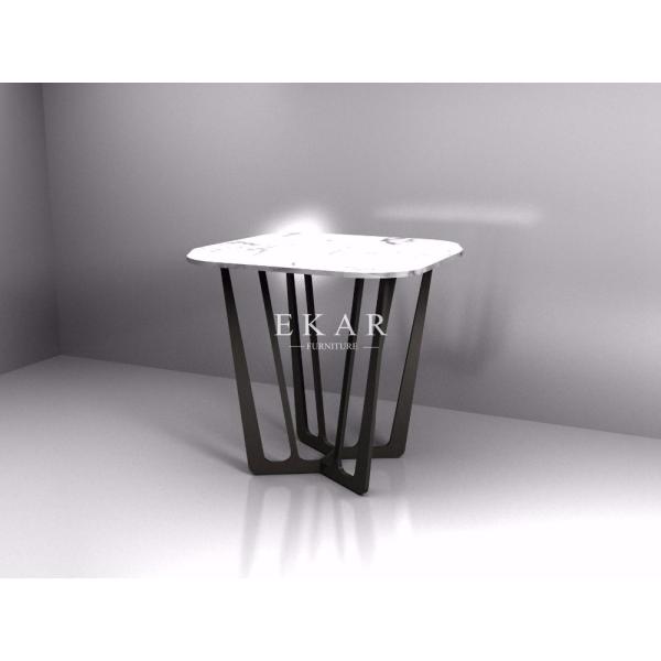 2017 New Design Simple Style Modern Designs Grey Marble Coffee Table ZZ-ZS1718