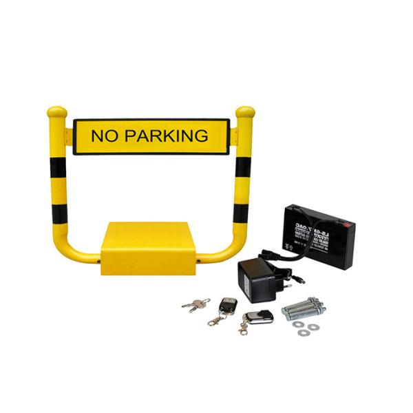 Buy Cold Rolled Steel Parking Space Barrier 530mm Up Height at wholesale prices