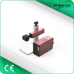 Quality Mini Type Industrial Laser Marking Machine With Electric Shift Working Table for sale