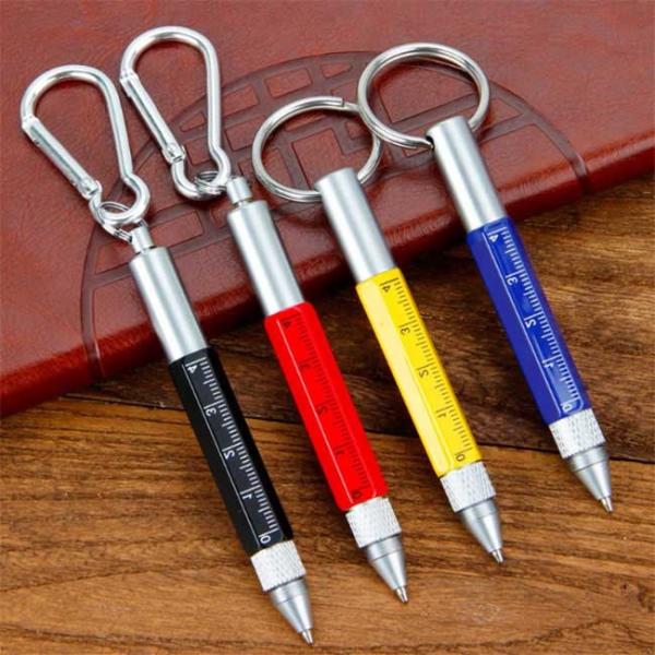 Daily Use Screen Touch Stylus Pen Study Use Office Use 6 In One Multi Function Pen