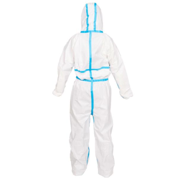 Buy Waterproof Disposable Protective Coverall Personal Safety Customized Size at wholesale prices