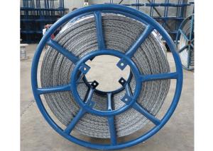 Quality Hexagon Galvanized Cable Pulling Device Wire Rope Anti Twisted With 6 Squares for sale