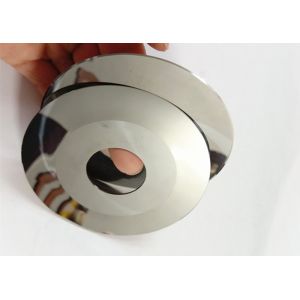 Sharpening Round Tungsten Carbide Slitter Blades For Plastic Pipe